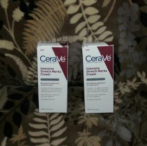2 new cerave intense stretch mark cream