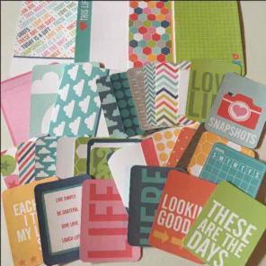 Honey B Project Life Journaling Cards