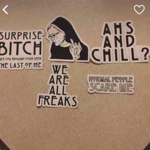 American horror story stickers