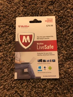 McAfee LiveSafe Anti-Virus