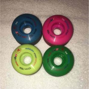 4 skatebored wheeles