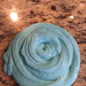 Teal Slime Fluffy Its Is Cool And Fun