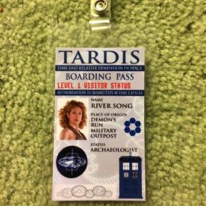 River Song ID Badge