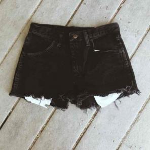 High waisted cut offs 29"