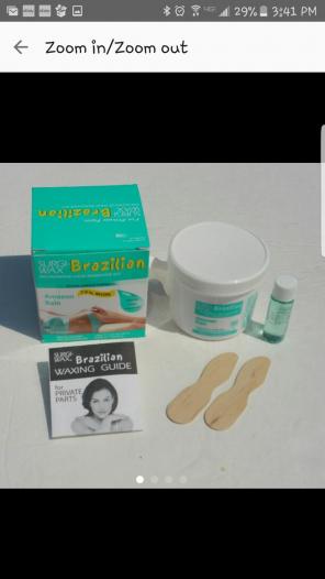Bikini wax - microwave hair removal kit