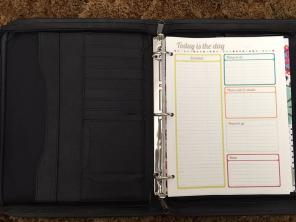 Leather Binder/ Planner 3 Ring
