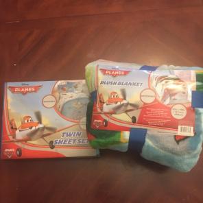 Disney Planes Twin Sheet Set & Blanket