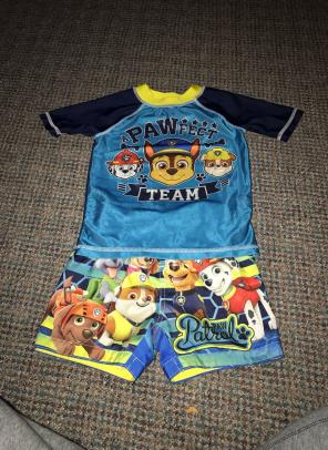 Paw Patrol Bathing Suit Size:2T