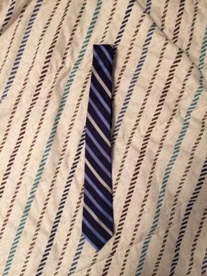 Tommy Hilfiger Blue Striped Neck Tie