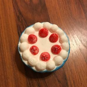 Blue Marshmallow Squishy Cake