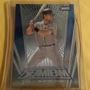 2017 Giants Buster Posey Beam Team SP