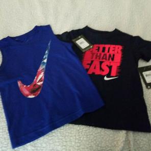 Nwt 2 nike shirts boys 4 4t