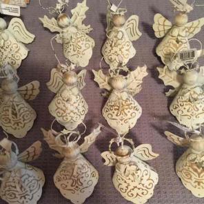 Set of 12 Christmas angels