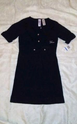Guess black sweater dress. NWT. Girl 16