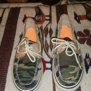 Sperry slip on shoes for men size 10