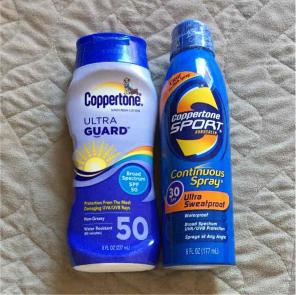 Coppertone sport sunscreen