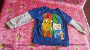 Adventure Time Finn Jakk Boys Shirt