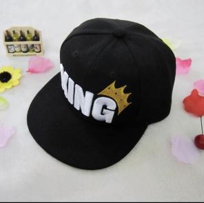 Toddler king black SnapBack