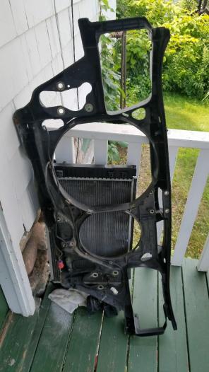 Radiator Support for a 6 Cylinder Audi A