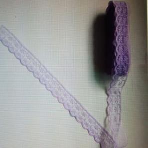 Nwt purple unilateral lace