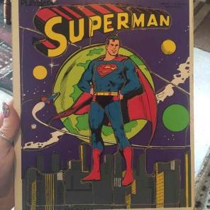 Playskool SUPERMAN PUZZLE 1976.