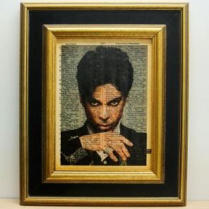 Prince print vintage dictionary page