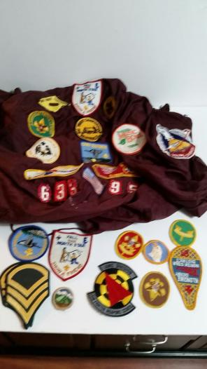 Lot of Vintage Boyscout patches badges