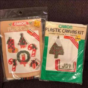 Caron plastic canvas ornaments mailbox