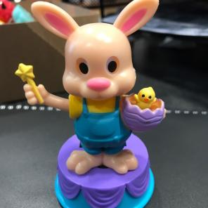 Solar Dancing Bunny & Chick