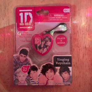 FREE SHIPPING 1D Singing Keychain