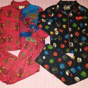 Boys pajama bundle size 6/7
