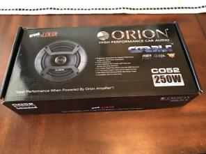 Orion Cobalt 5.25” 2 Way Speakers 250w