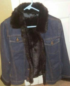 Jean Jacket with Fur
