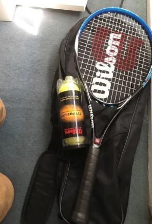 New Tennis Bag & Balls