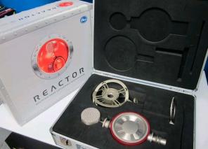 BRAND NEW IN THE BOX BLUE MICROPHONE