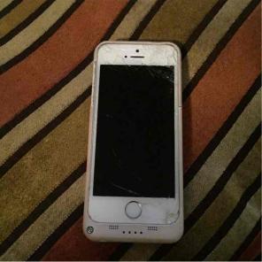 iPhone 5s & rechargeable case