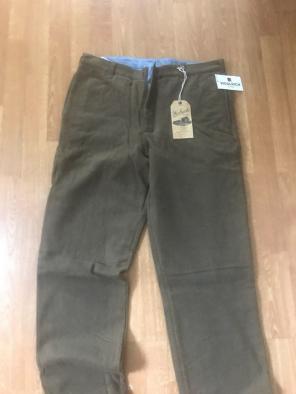 Woolroch Wool Men’s Pants, New With Tags