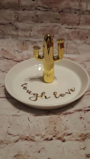 Tough Love Jewlery Dish