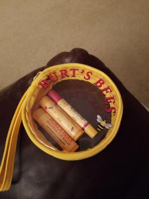Burts Bees gift set - lip balm & shimmer