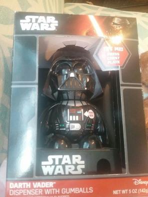 NWB Star Wars Darth Vader Gum Dispenser
