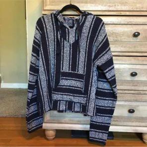 Poncho and sweatshirt bundle (reserved)