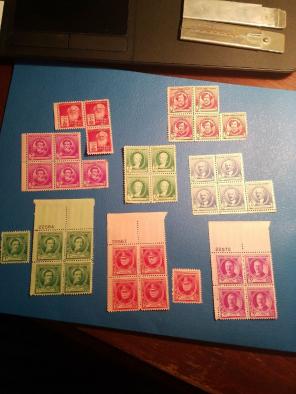 Assorted 1940 US STAMPS
