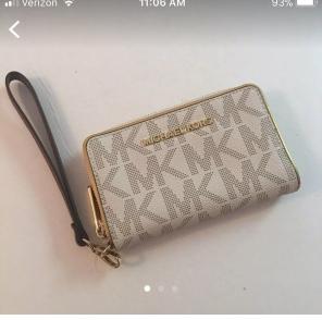 Michael Kors Monogram Wallet/Wristlet