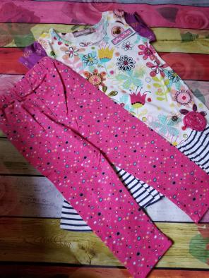 Nwt Jelly the pug 2 piece outfit set 2t
