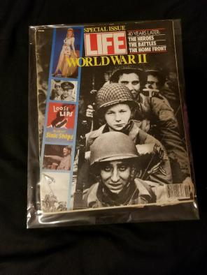 World war 2 LIFE MAGAZINE 40 YEARS LATER