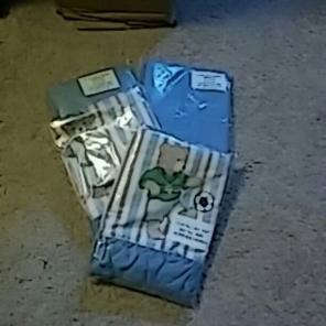Crib Sheets and Valance NWT