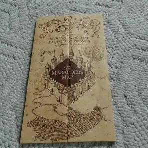Replica Harry Potter Marauders Map