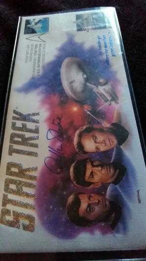 Star Trek William Shatner autograph