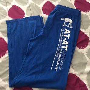 Star Wars Sleep Pants Size XXL AT-AT