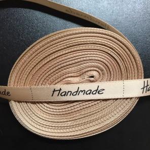 10 yrds 3/8" champagne satin ribbons